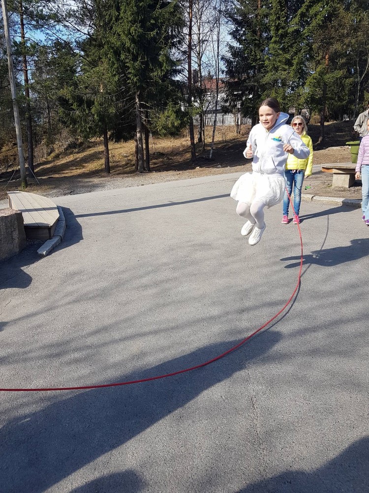 5. trinn hopper for hjertet!