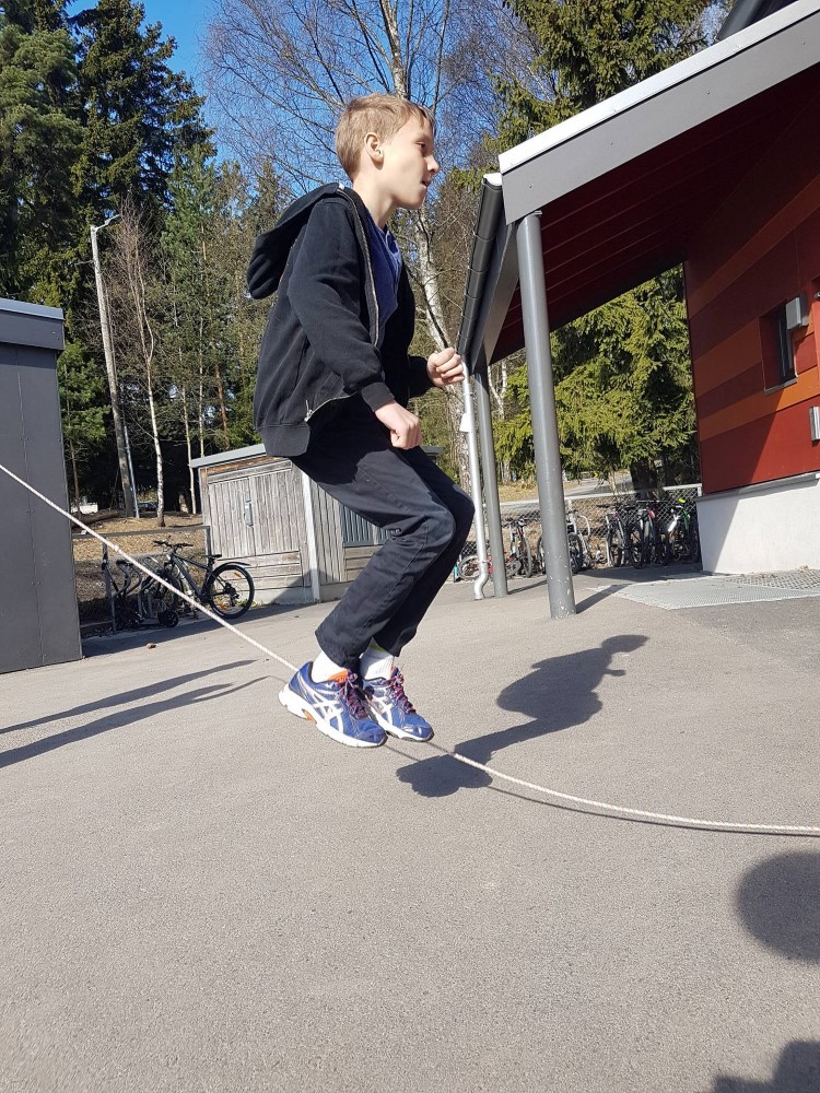 5. trinn hopper for hjertet!