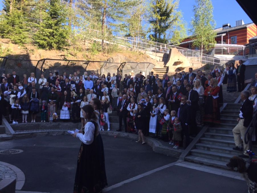 Foto: 17. mai på Svendstuen 17. mai på Svendstuen