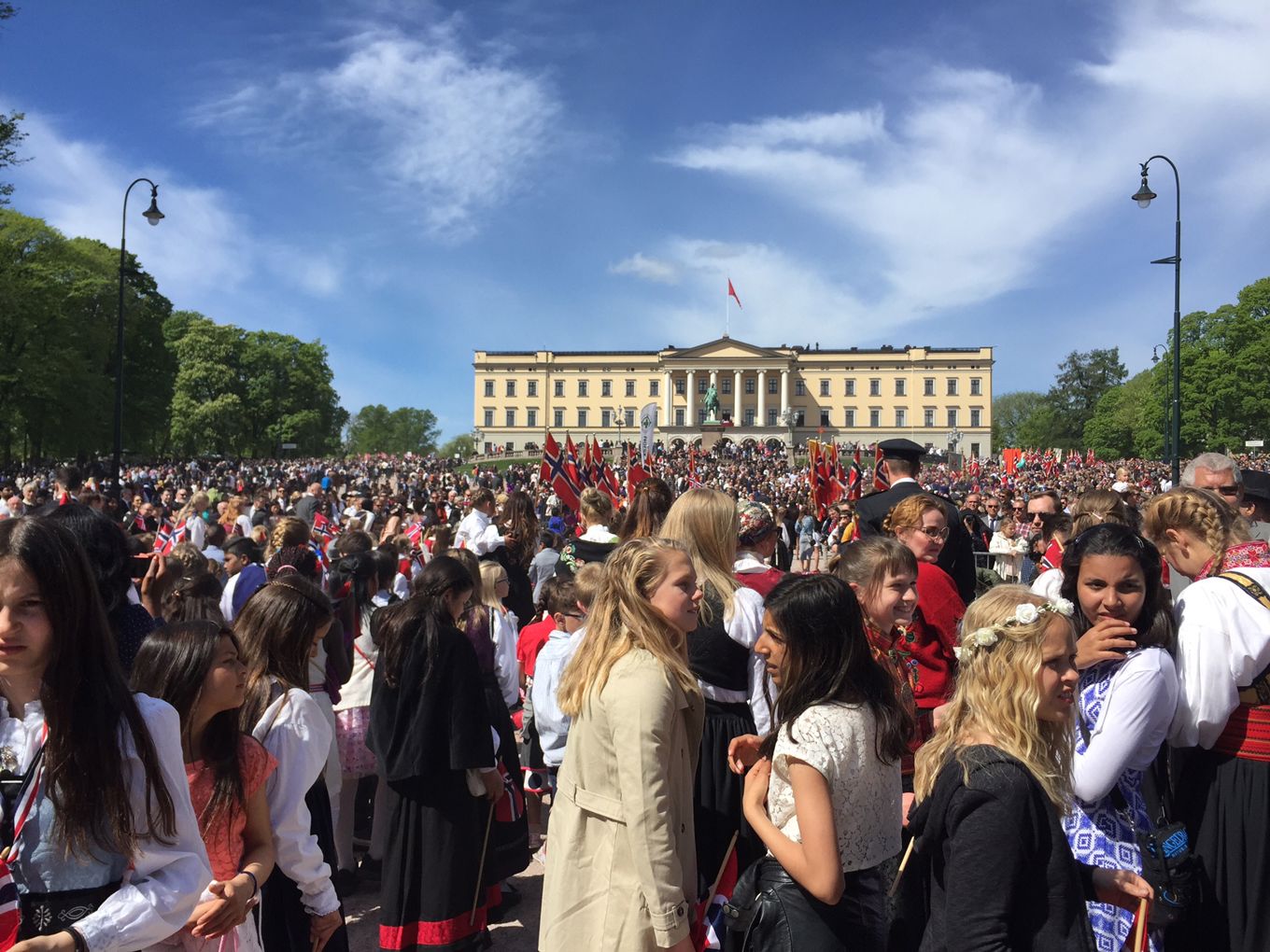 Foto: 17. mai på Svendstuen 17. mai på Svendstuen