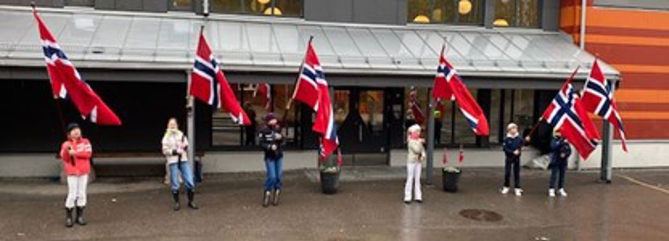 Flaggborg fra 6. trinn