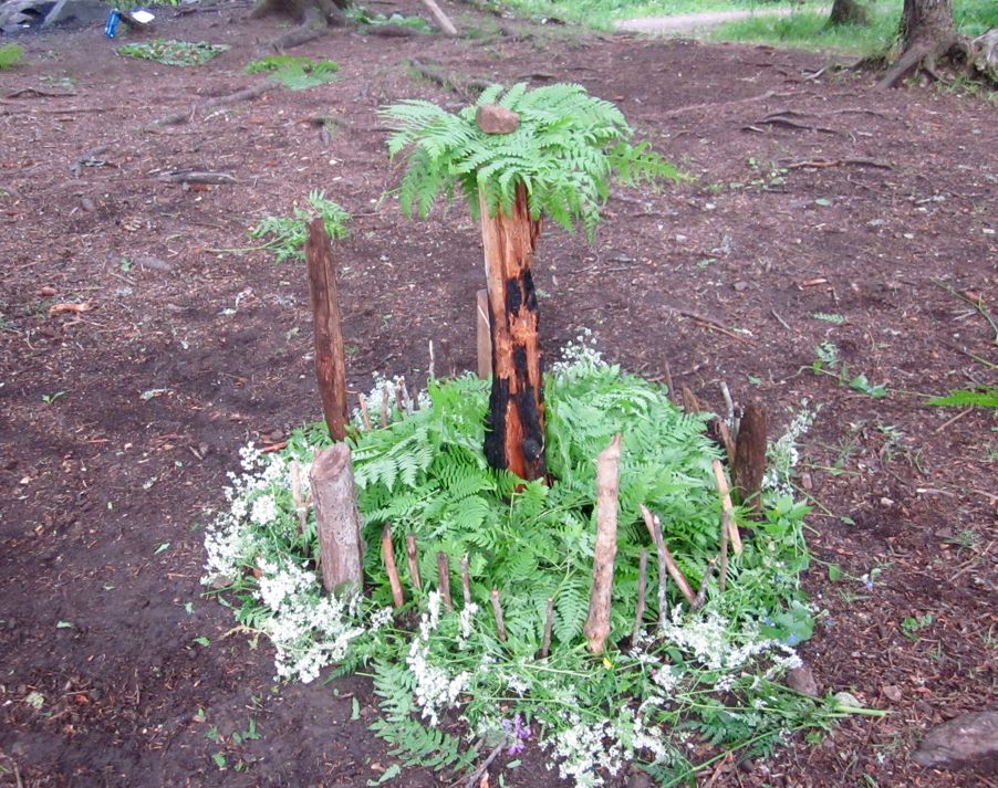 Kunst laget i naturen