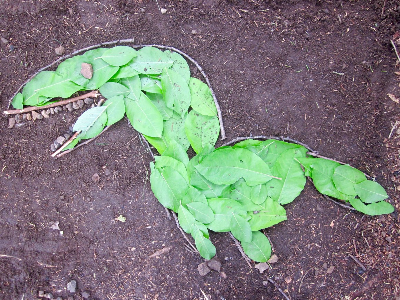 Kunst laget i naturen