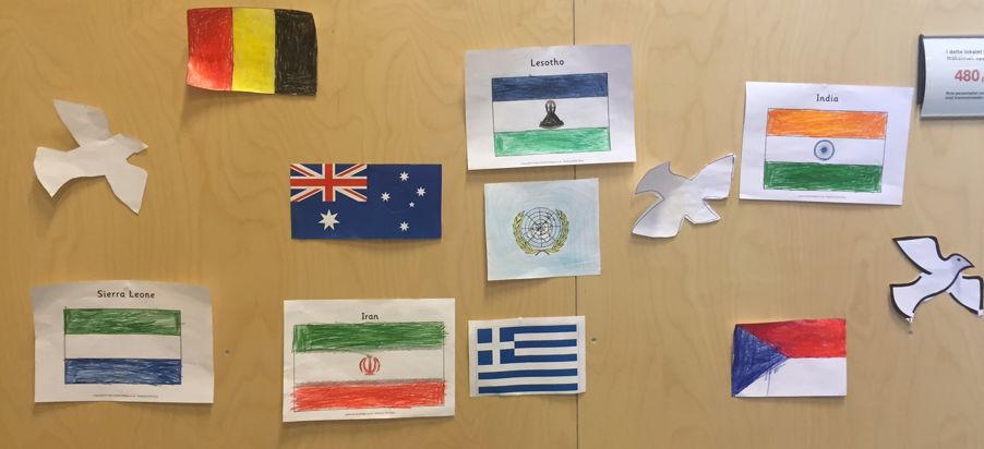 FN-samling, tegninger FN-samling, tegninger