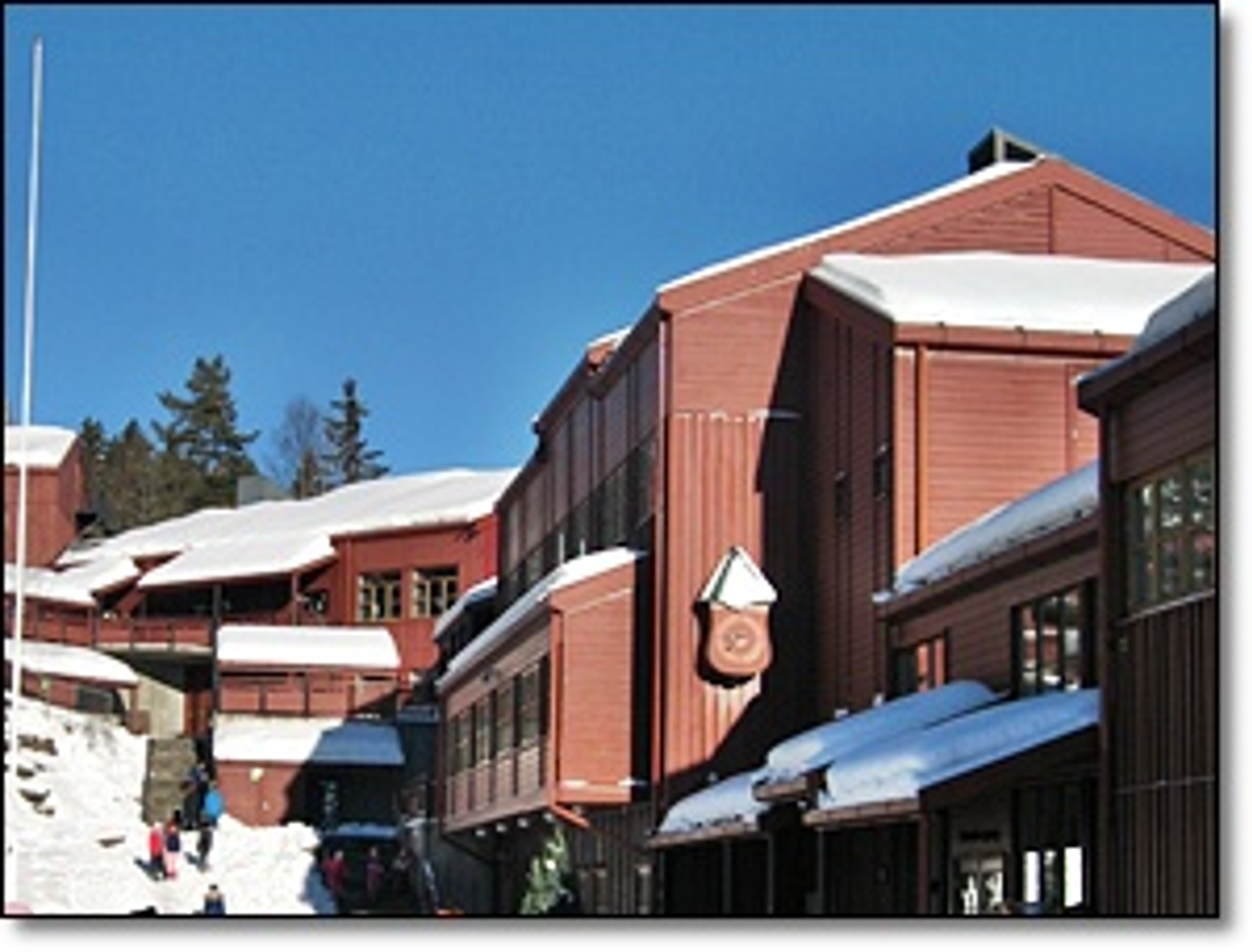 Skolen i vinterprakt