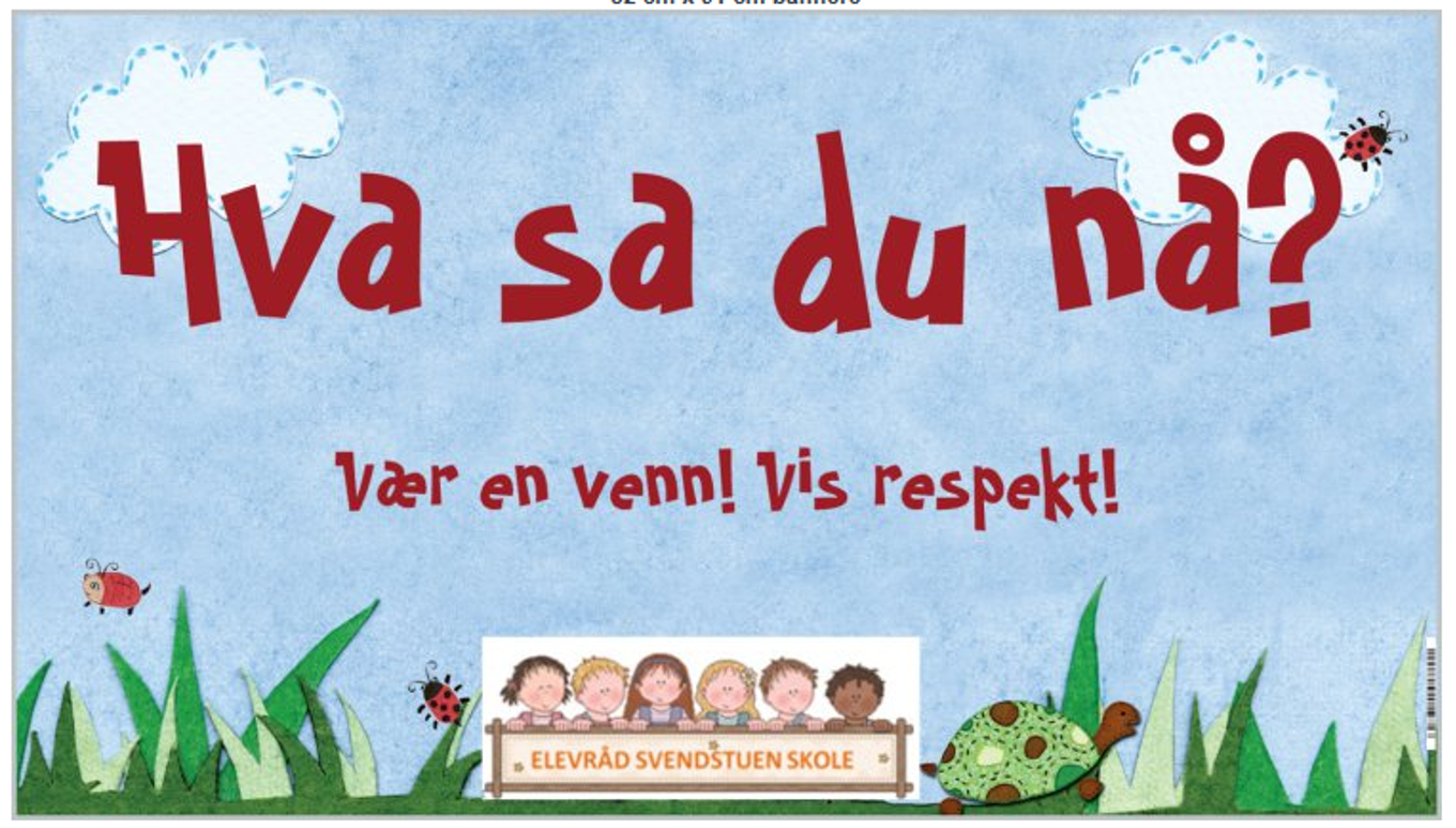 Foto: "Hva sa du nå?"