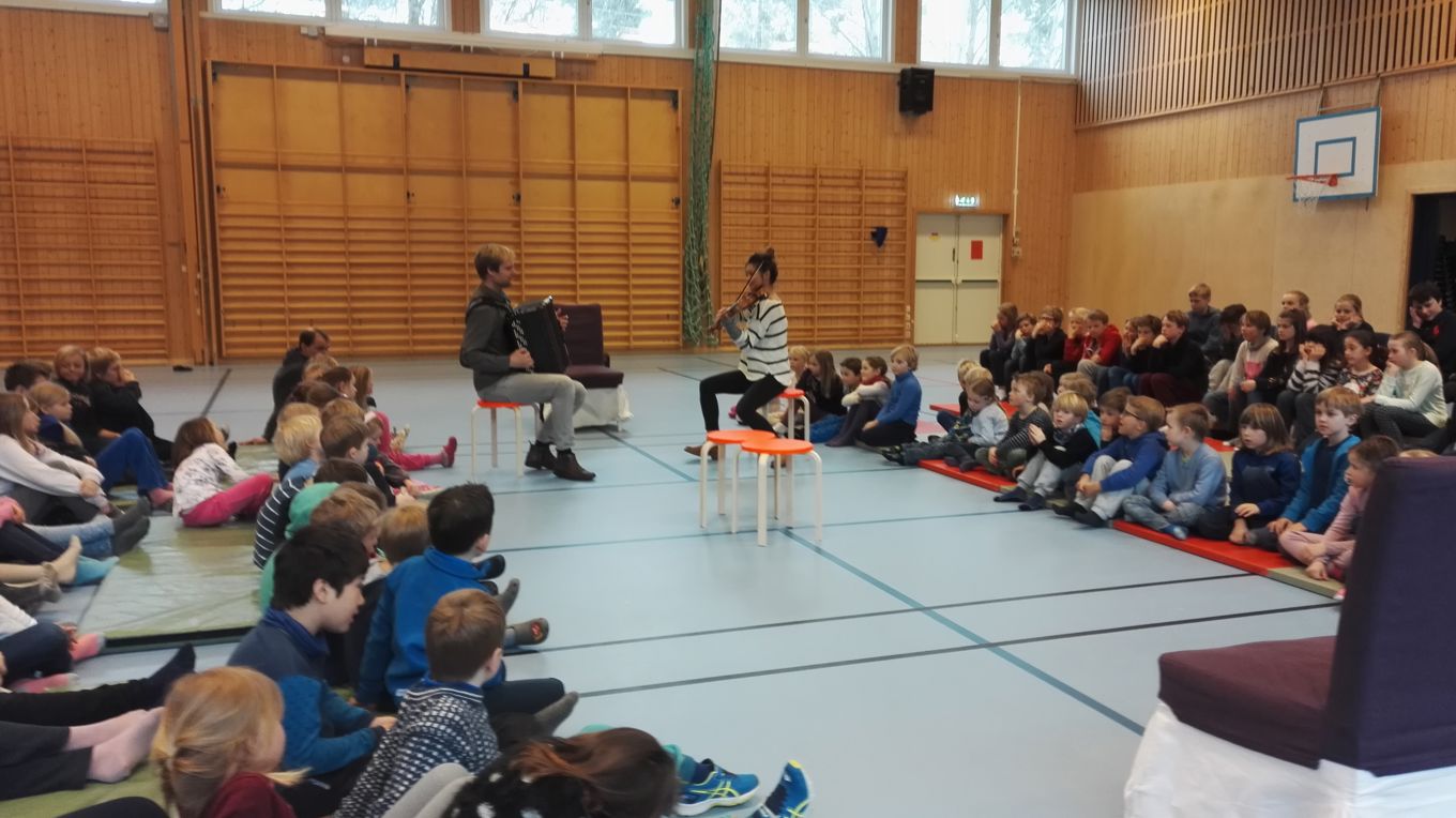 Foto: Konsert i gymsalen Konsert i gymsalen