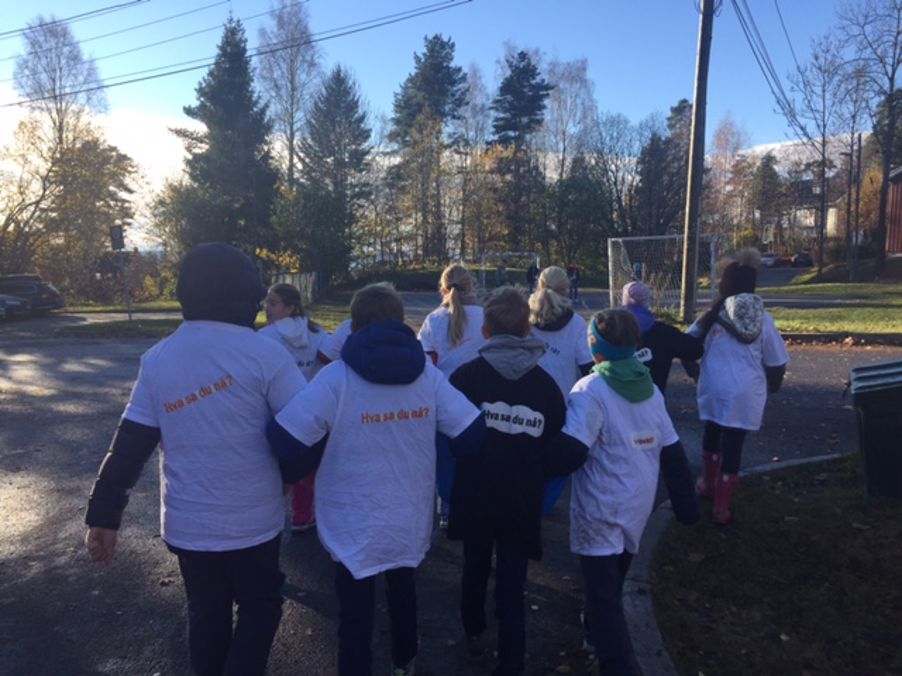 Foto: "Hva sa du nå?"