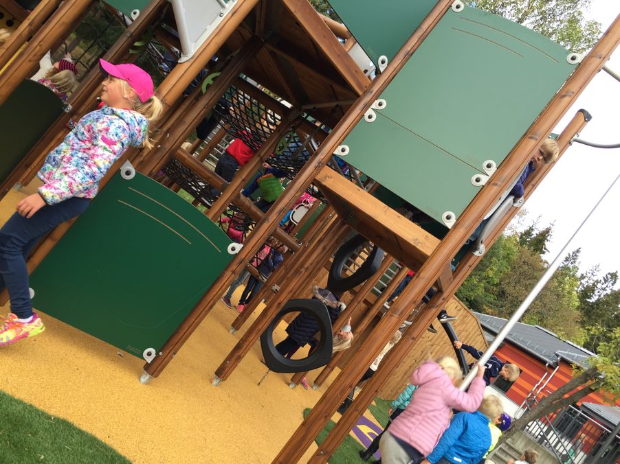 Nytt aktivitetsapparat i skolegården