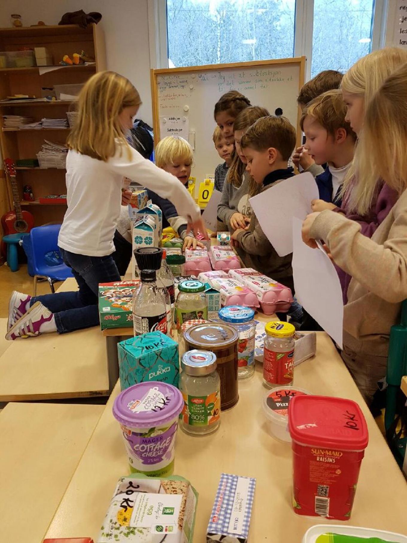 Butikk i matematikken.