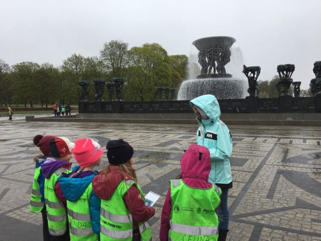 Foto: 1. trinn i Frognerparken 1. trinn i Frognerparken