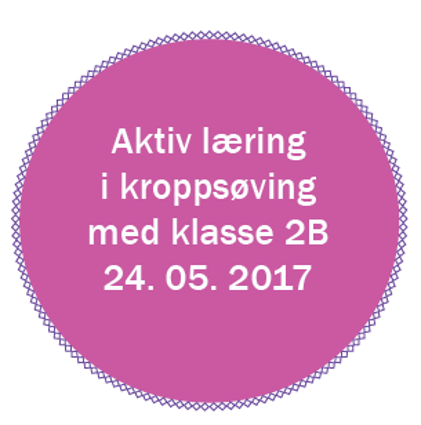 Aktiv læring ute for elevene i 2b