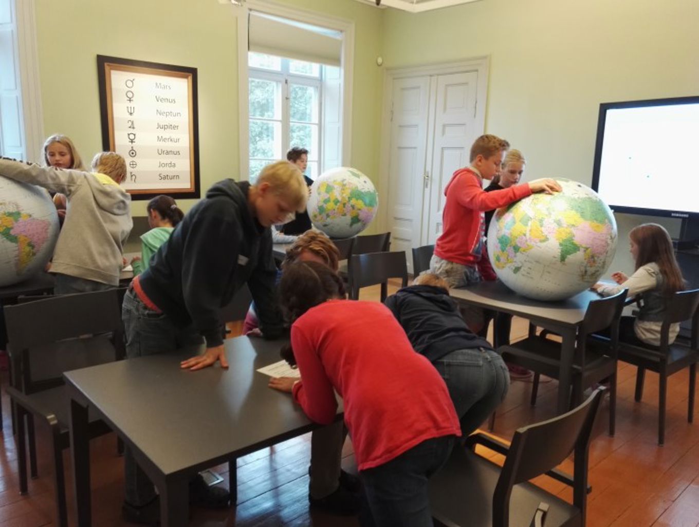 Foto: En dag på observatoriet. En dag på observatoriet.