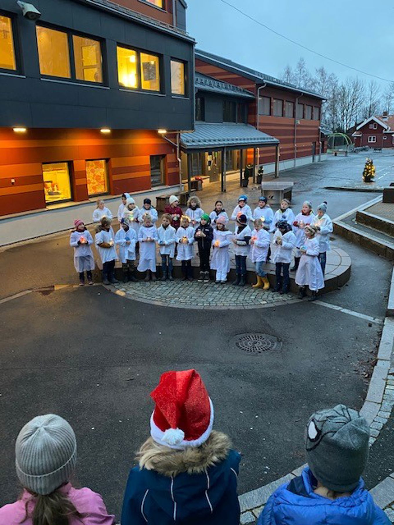 Foto: Bente Strande Luciafeiring utendørs