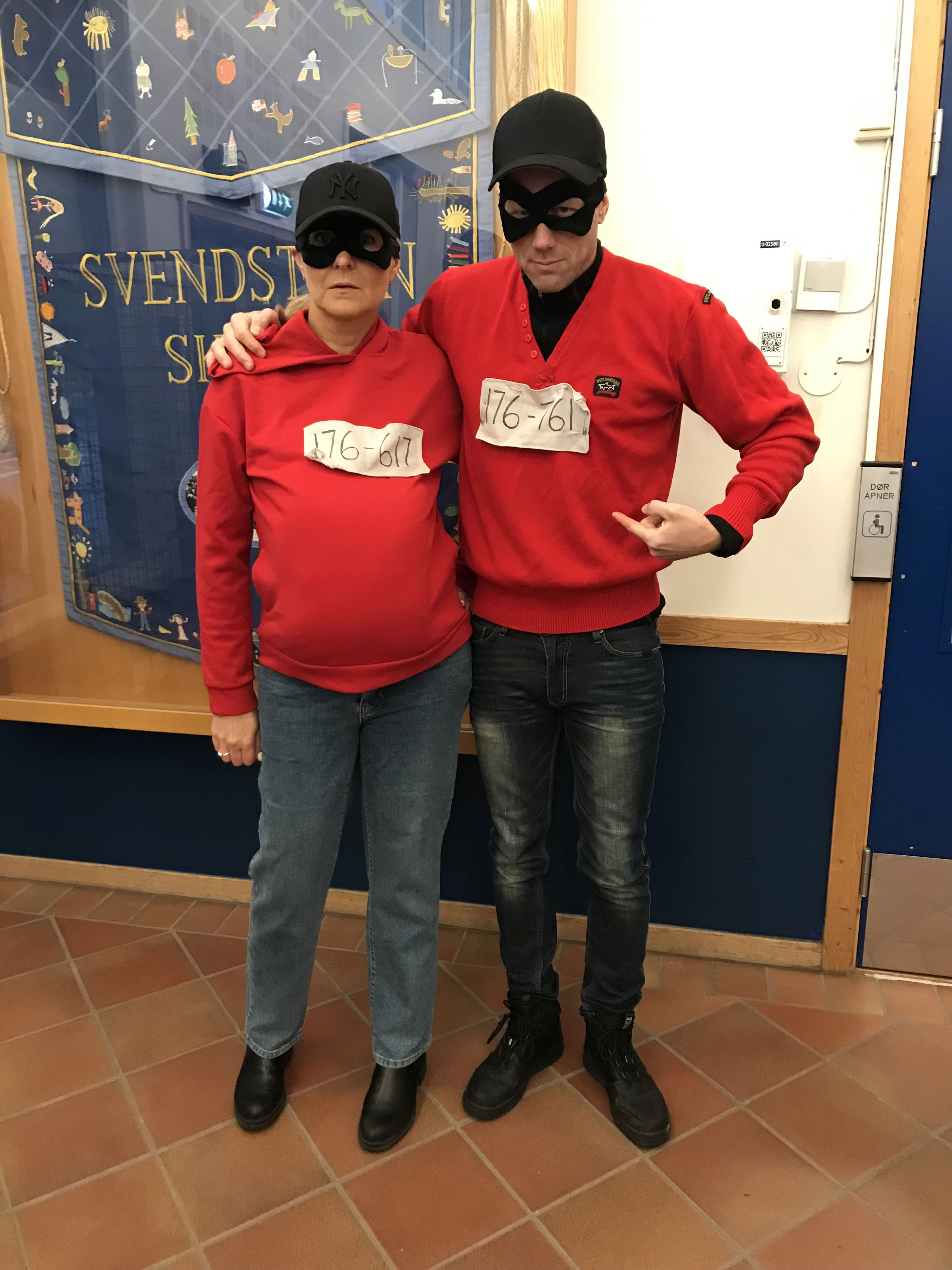 Bente og Christian som B-gjengen Bente og Christian som B-gjengen