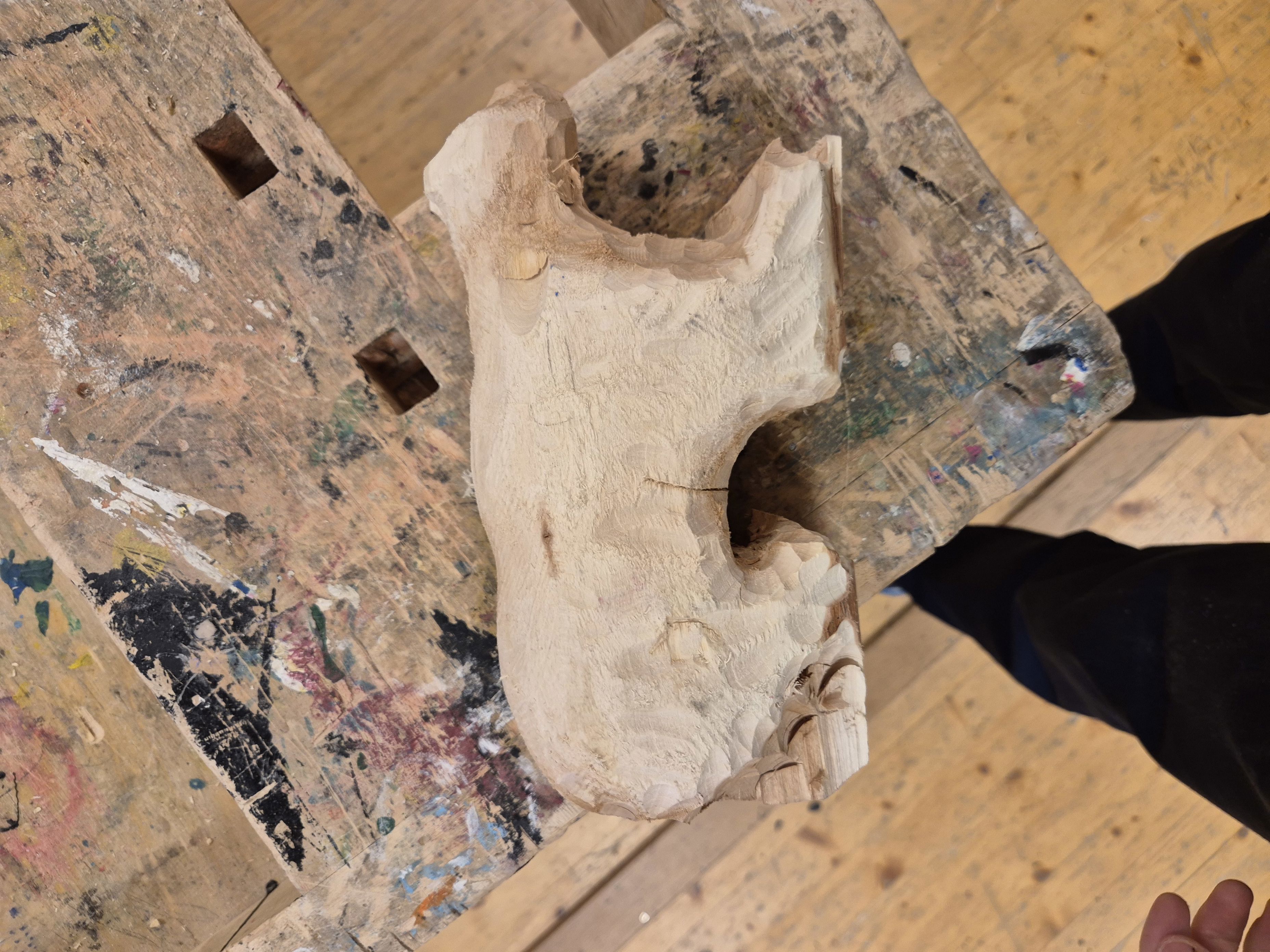 en hodeskalle av et dyr