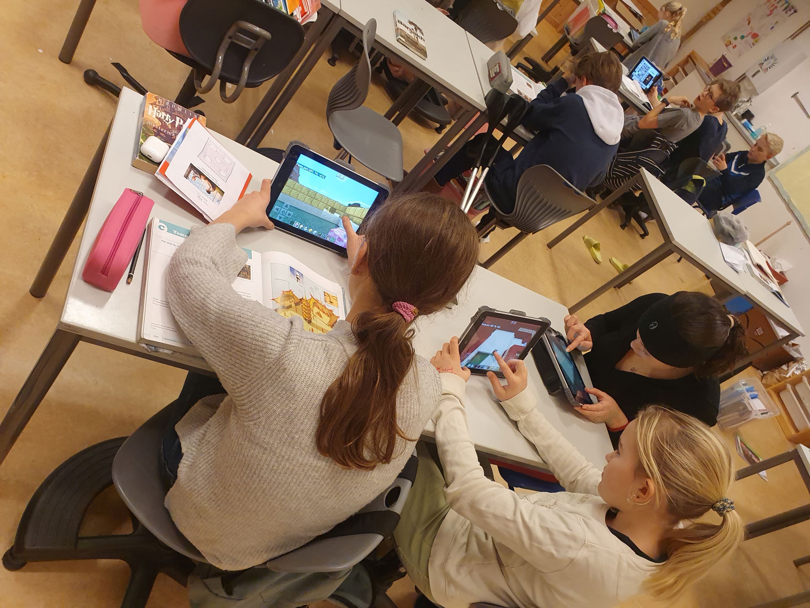 Foto: Kristin da Silva Konsentrerte elever