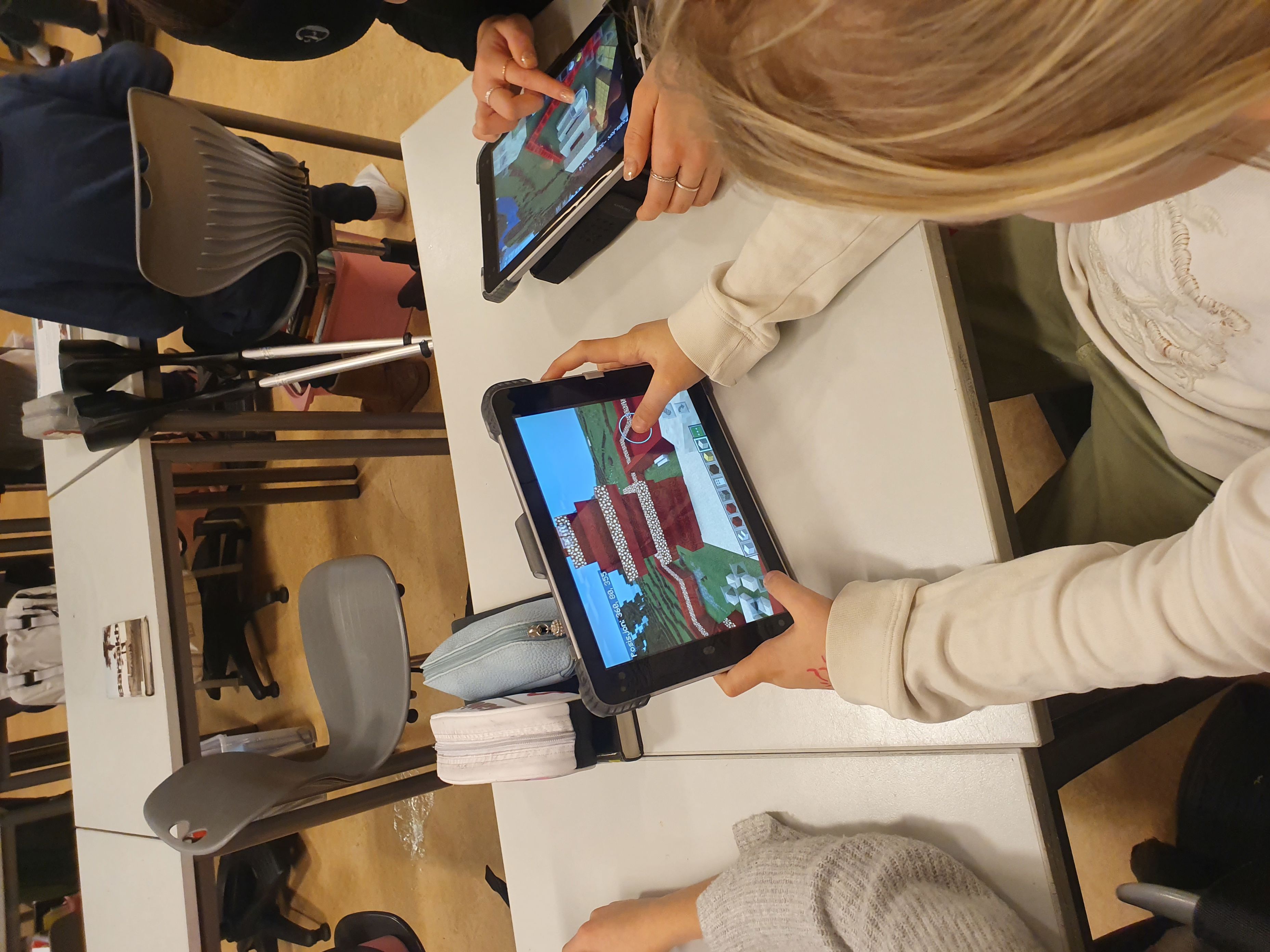 Foto: Tempelet er snart ferdig Kristin da Silva