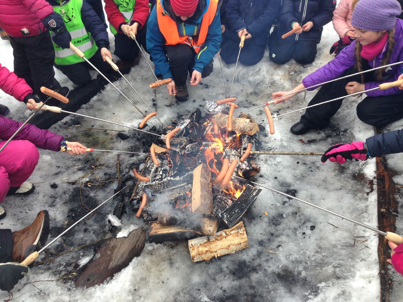 Foto: Grilling Faddertur